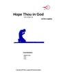 Hope Thou in God Vocal Solo & Collections sheet music cover